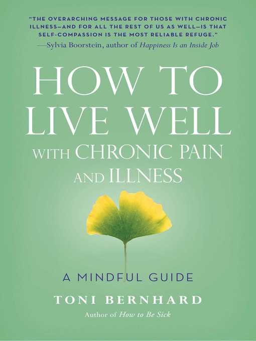 Cover of How to Live Well with Chronic Pain and Illness